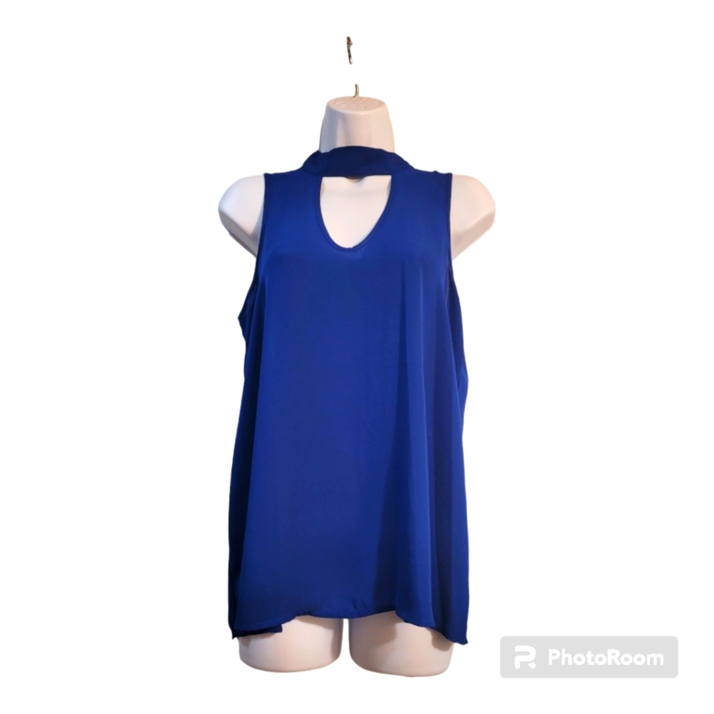 Royal blue top